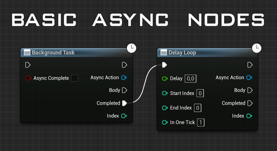 Basic Async Nodes - Multithreading & Timer System Extension | Fab