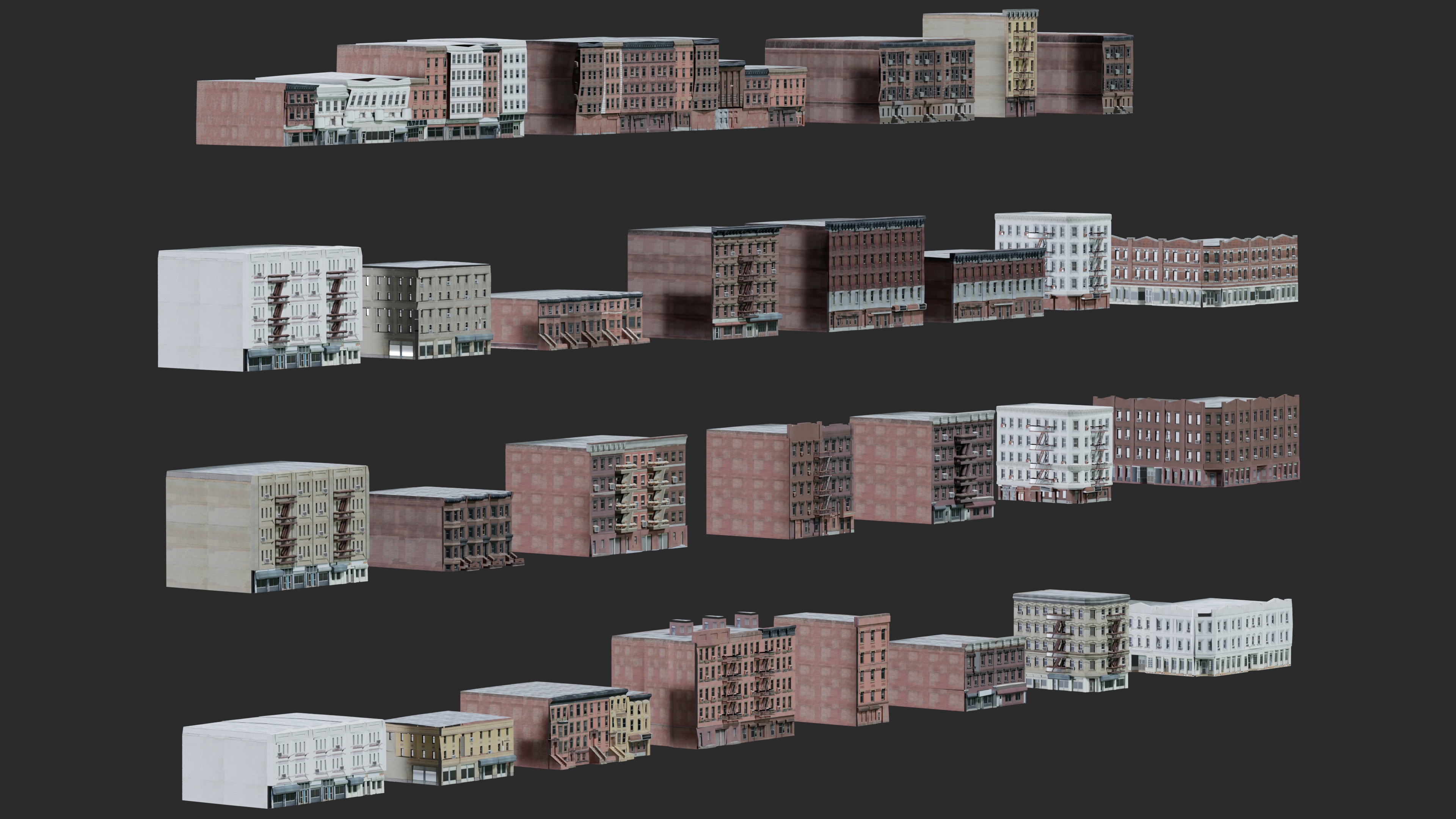 Urban Modular Building Pack | Fab