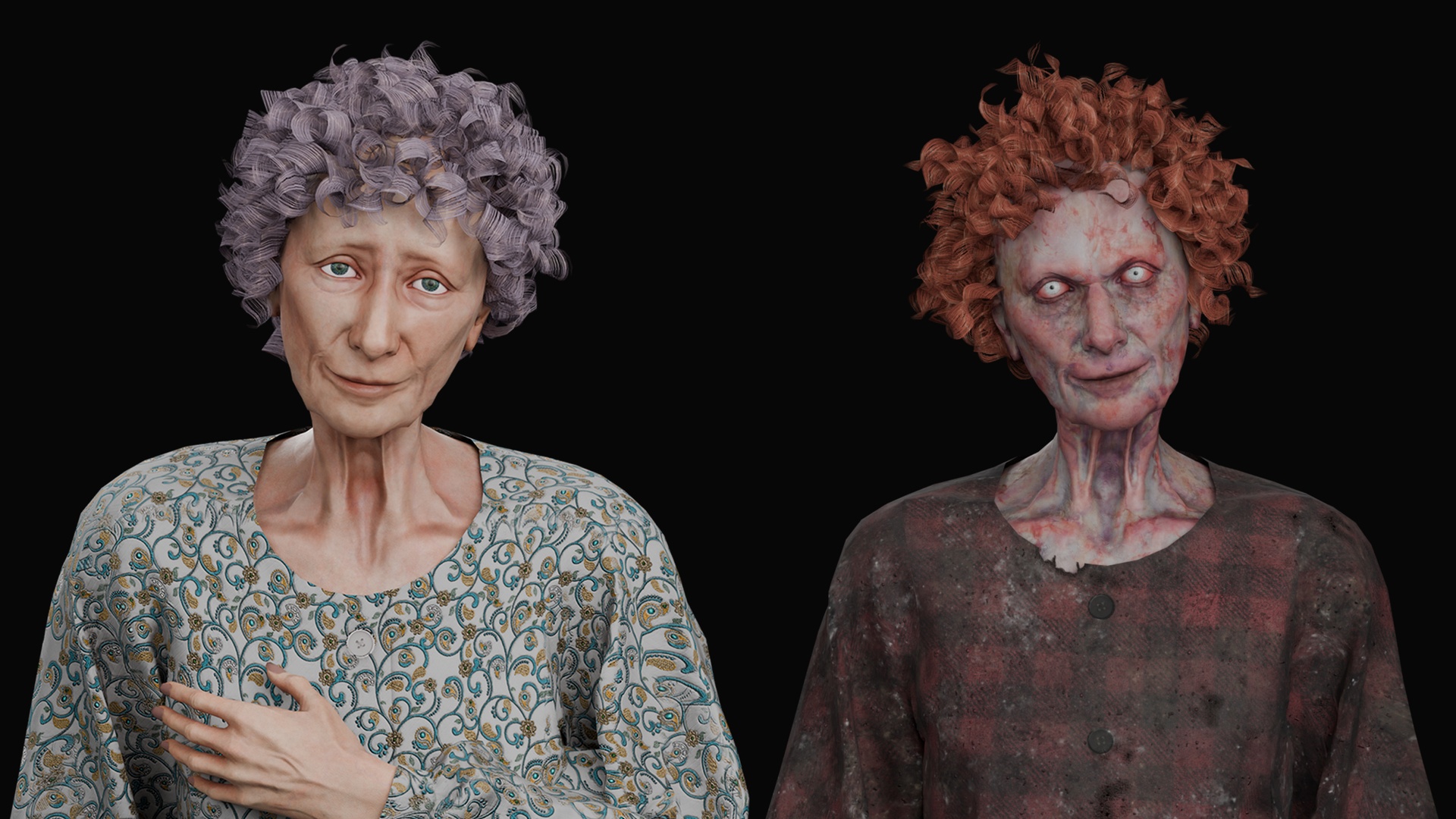 Media 1 for listing Grandmother Old Woman Pack