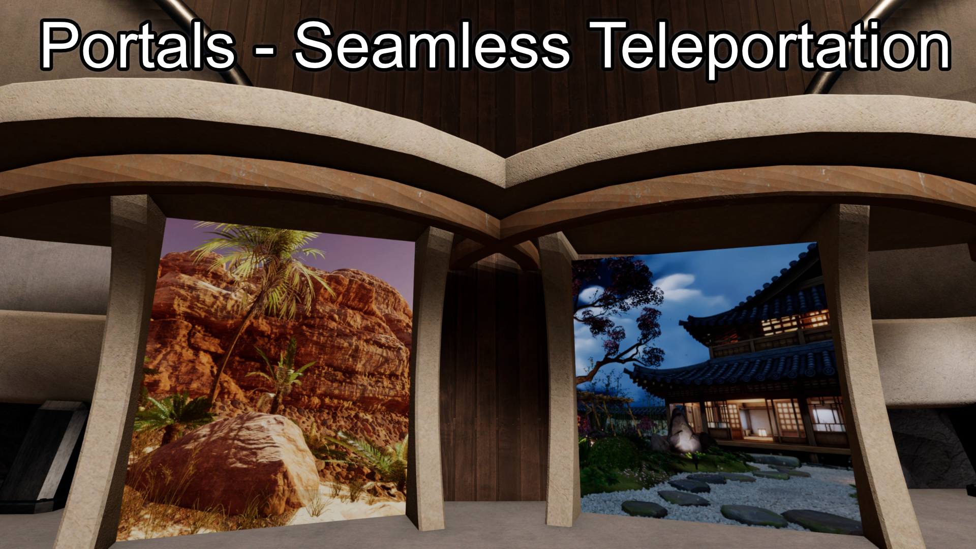 SciFi Portals - Seamless Teleportation | Fab