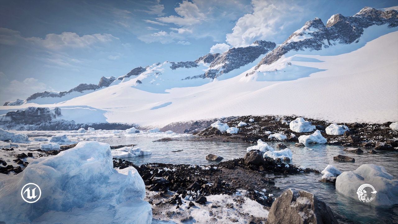 Media 1 for listing Arctic Landscape Realistic