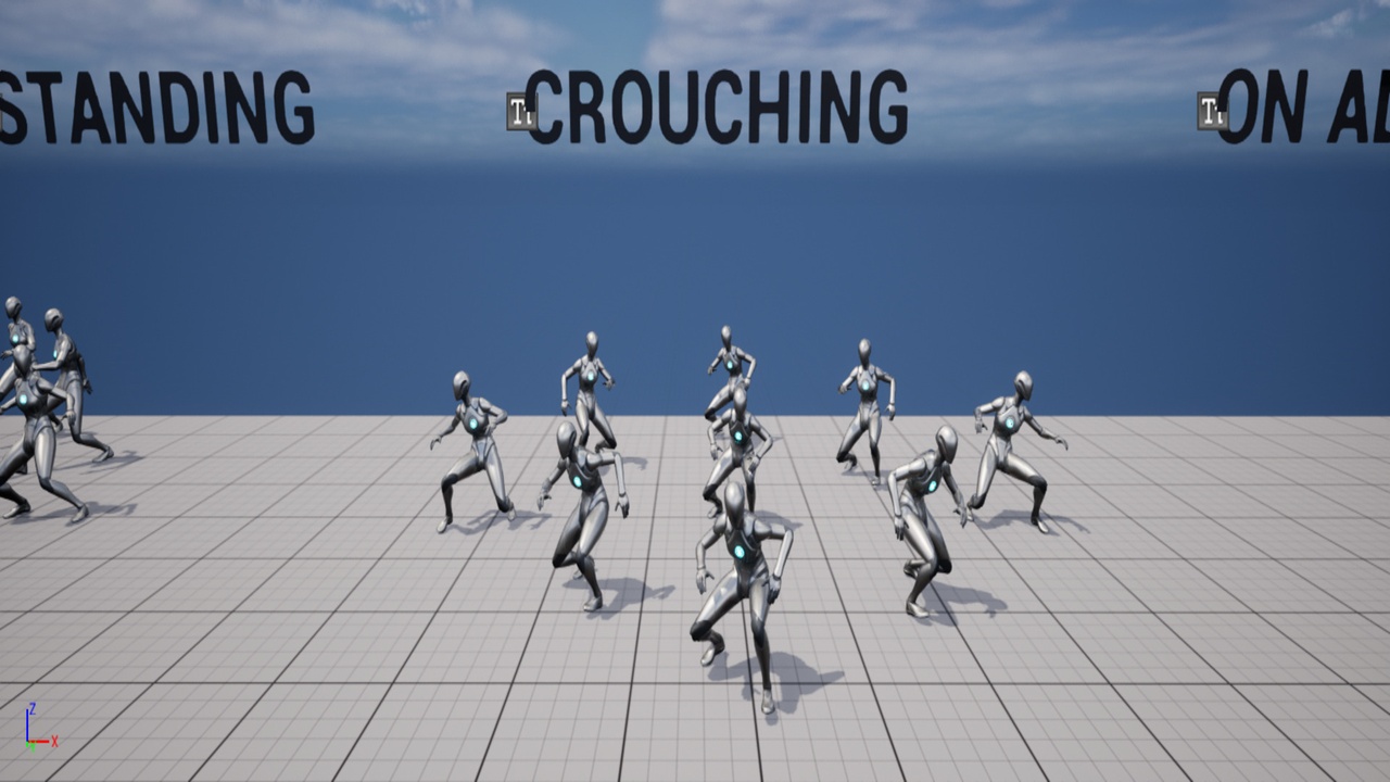 Silent Walking Animations