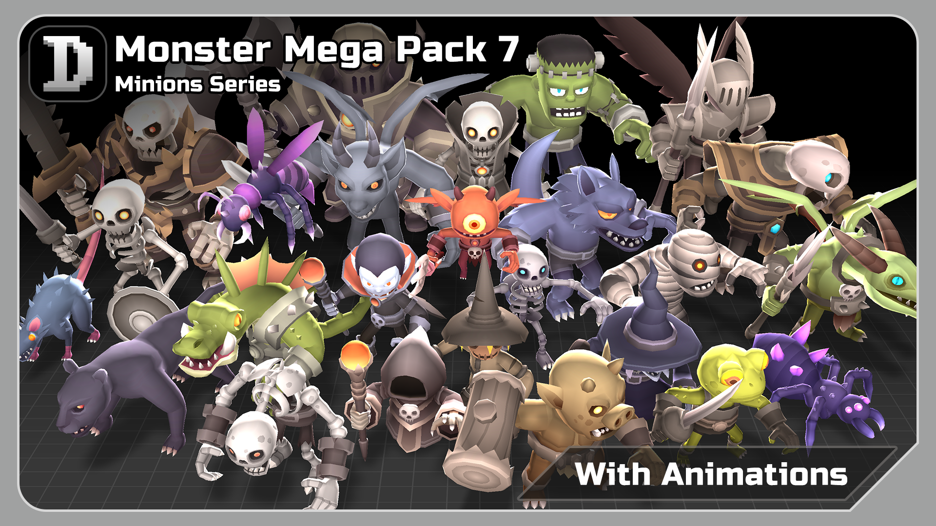 MS - Monster Mega Pack 7 | Fab
