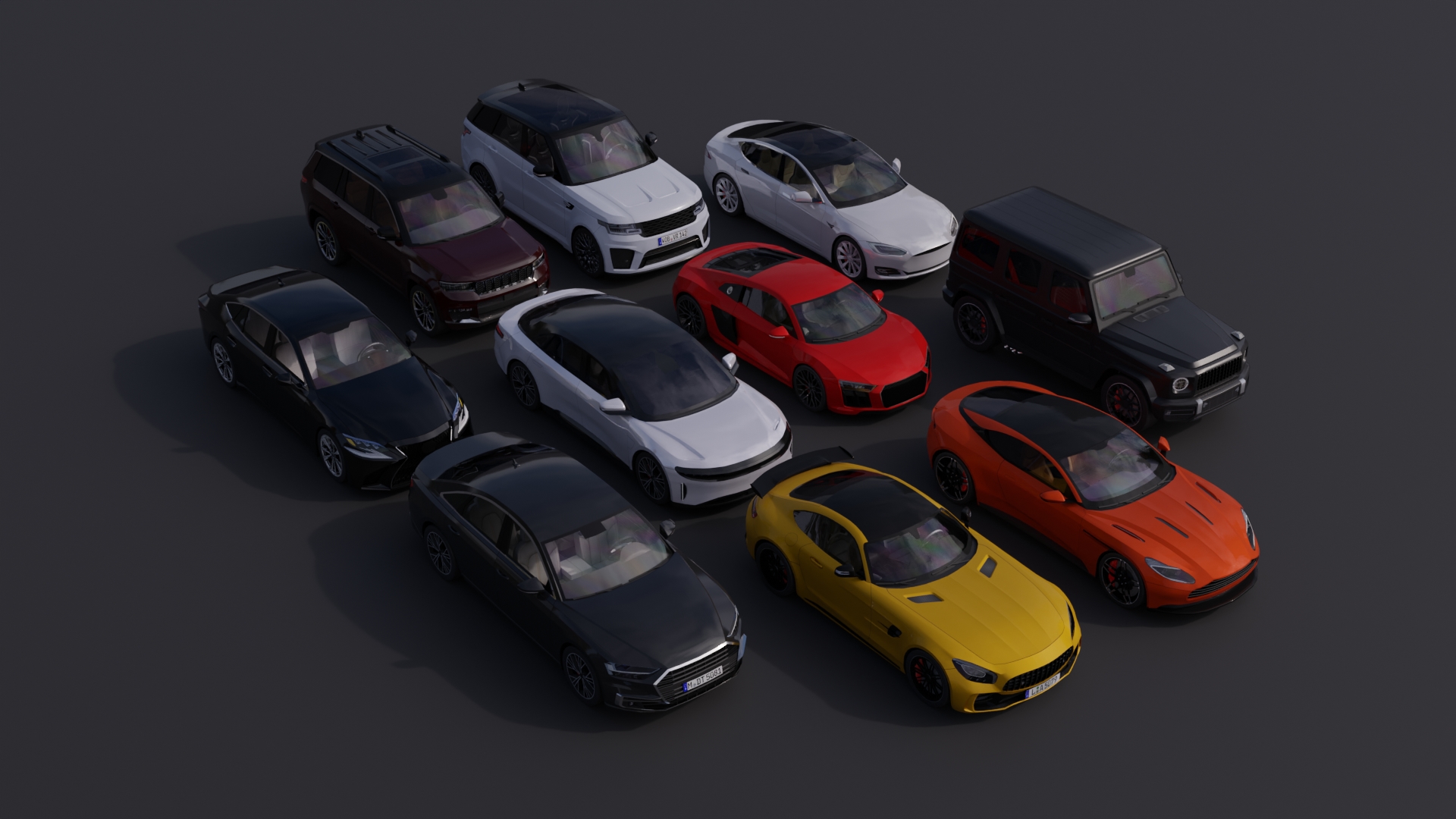 10 Generic Cars Collection | Fab