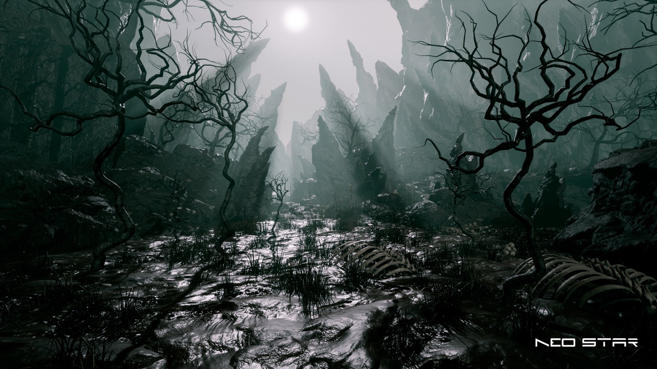 Media 1 for listing The Boneblight Vale: A Landscape of Horror
