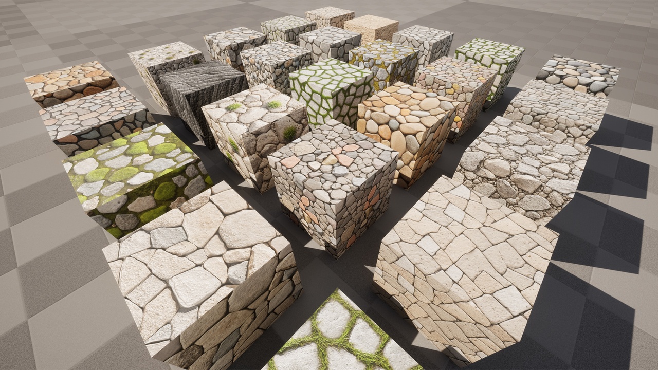 商品 25 Seamless Stone Materials 的媒体 1