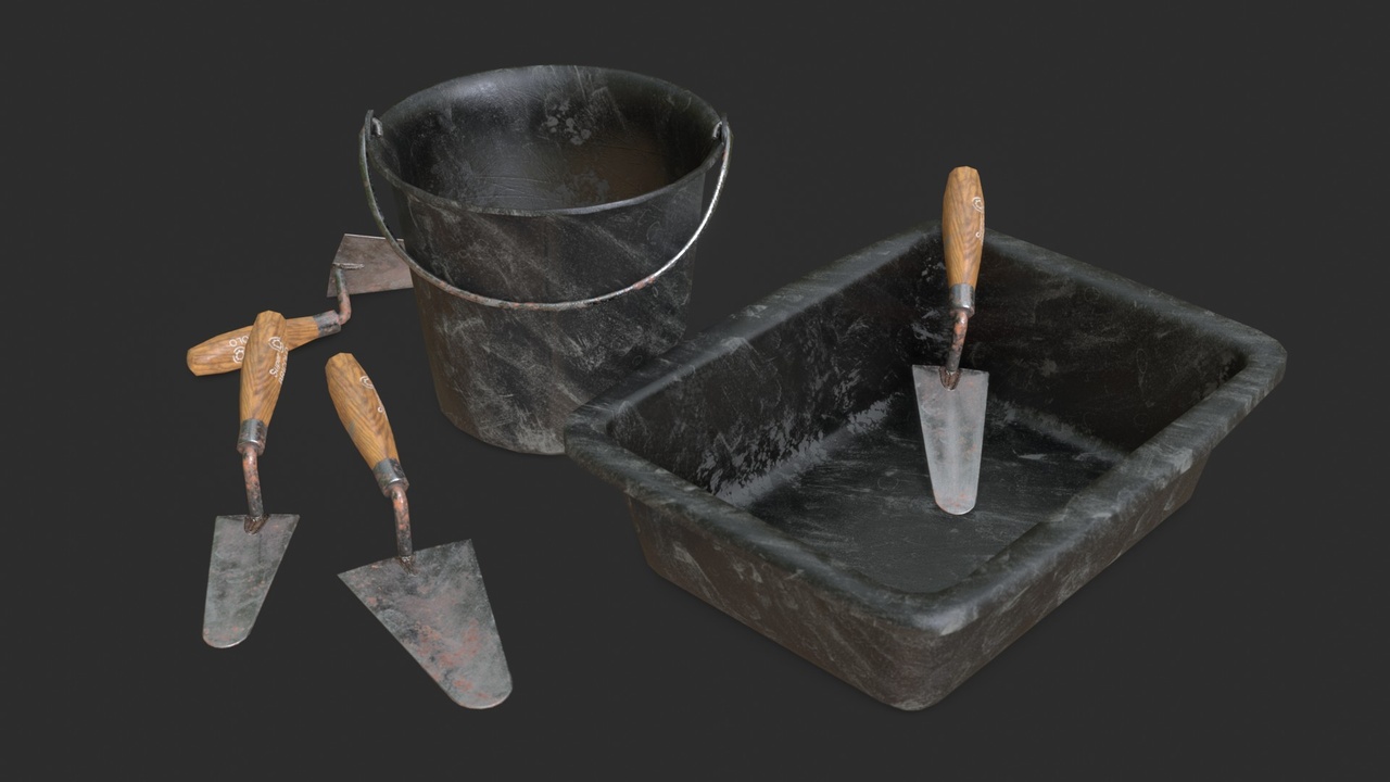 Media 1 for listing Mortar Tools Set
