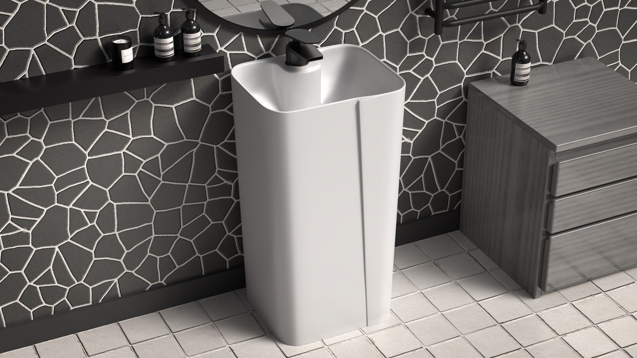 Media 1 for listing Wash Basin Low poly