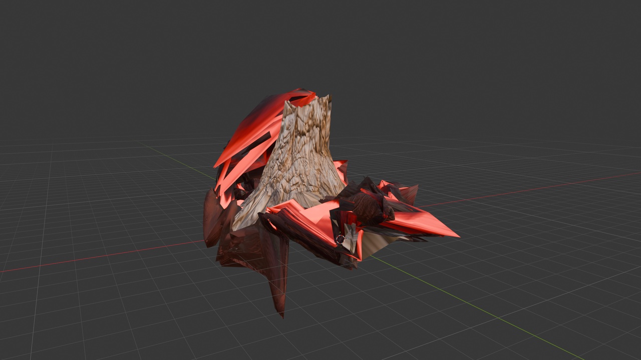 Media 1 for listing Realistic Volcanic Terrain & Lava Flow – High-Detail 3D Environment