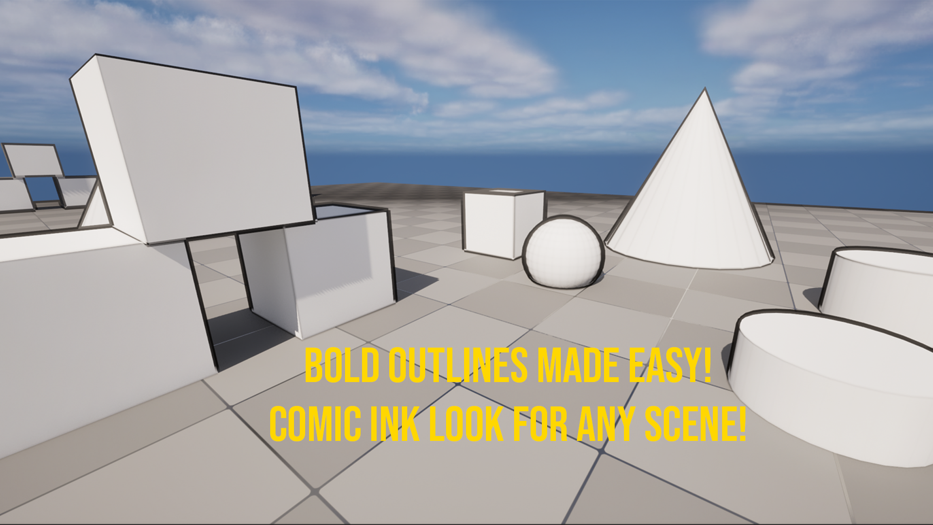 Outline Enhancement Material | Fab