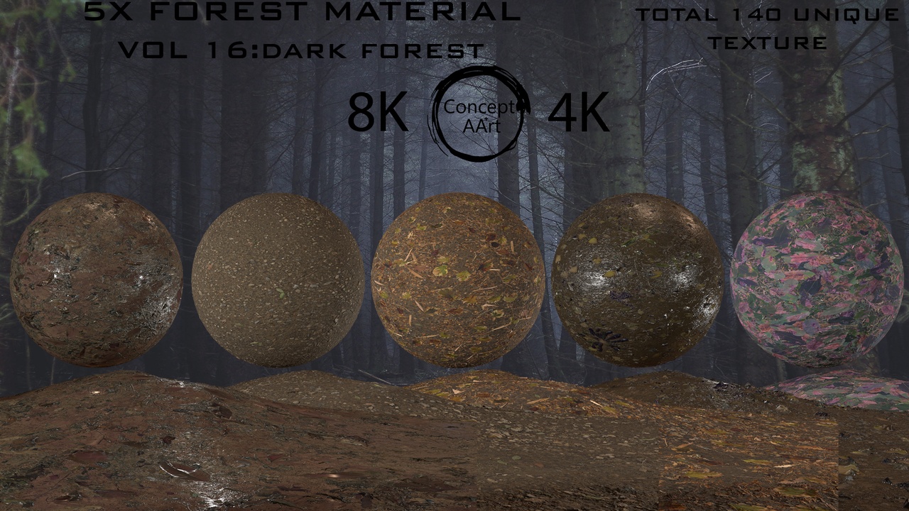 Media 1 for listing FANTASY & DARK FORESTS COLLECTION