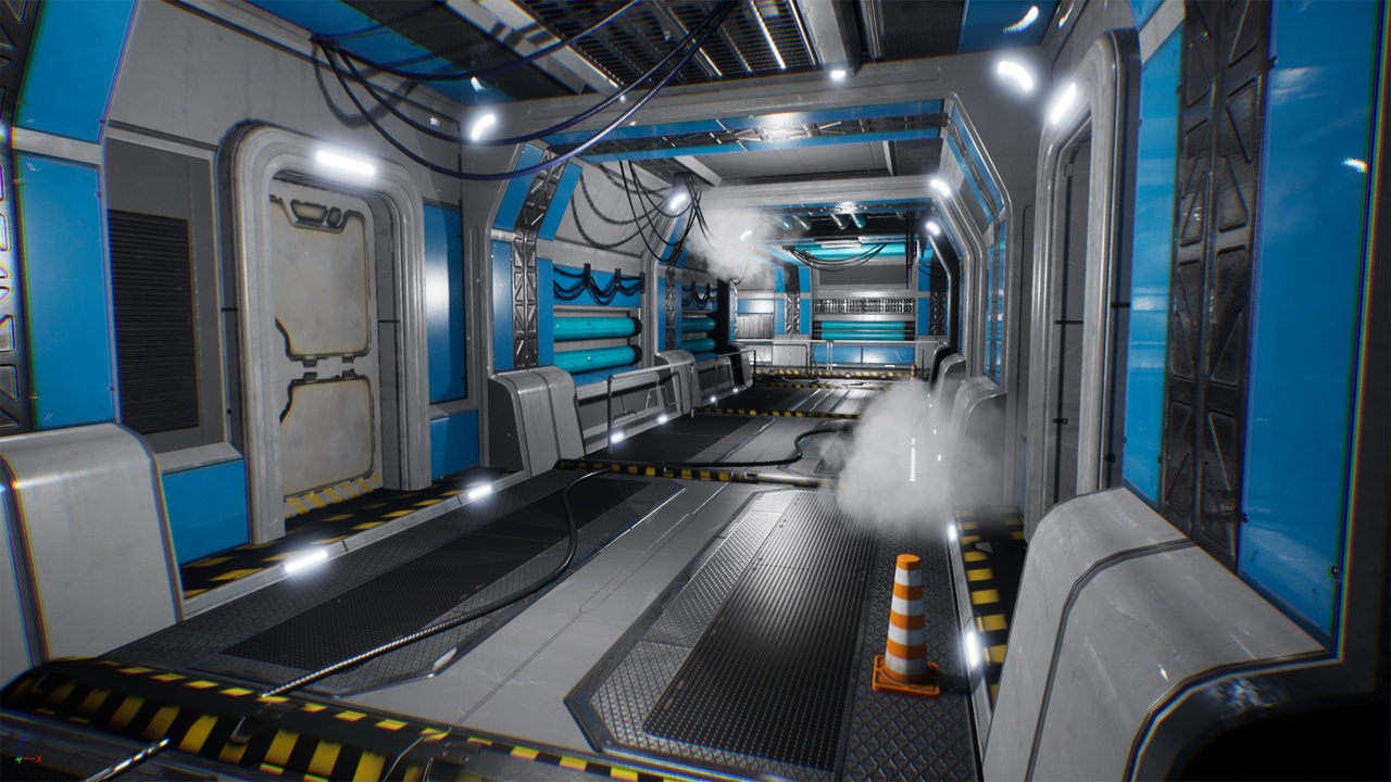 Media 1 for listing SCI-FI Modular Corridor