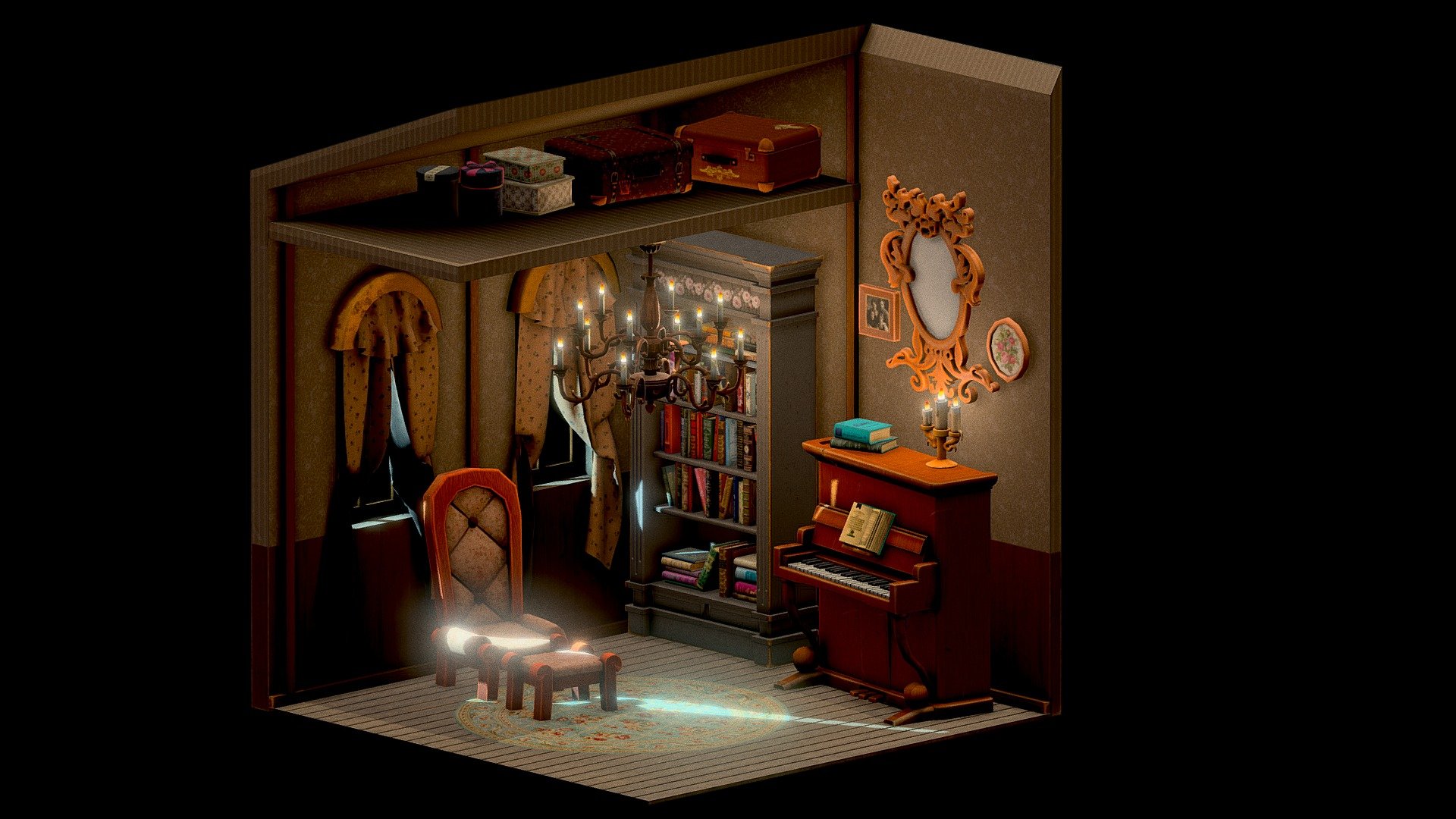 Antique room | Fab