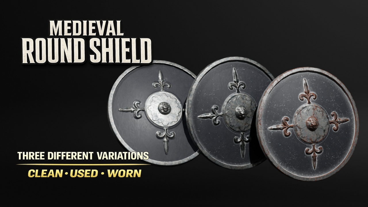 Media 1 for listing Medieval Round Shield