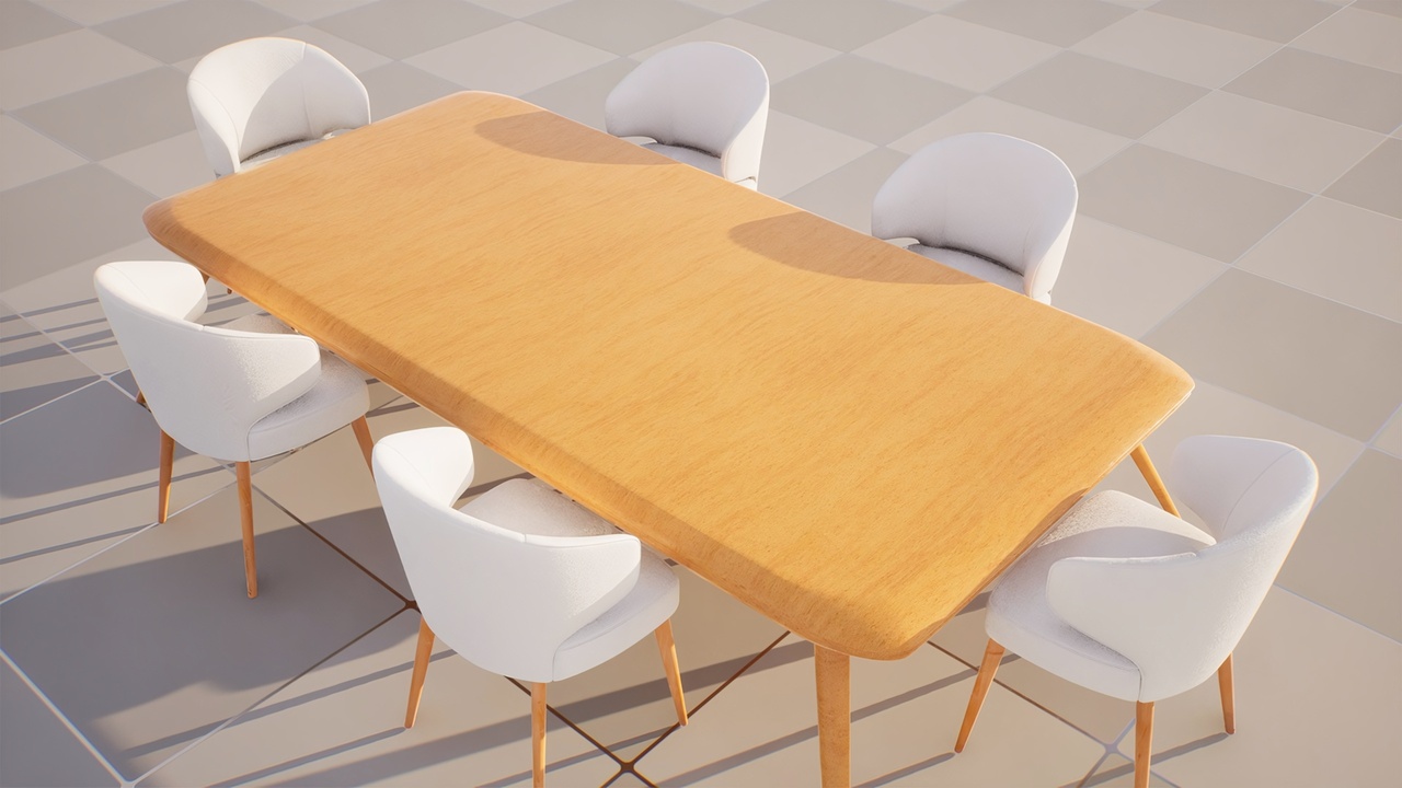 Media 1 for listing Chair And Table 02