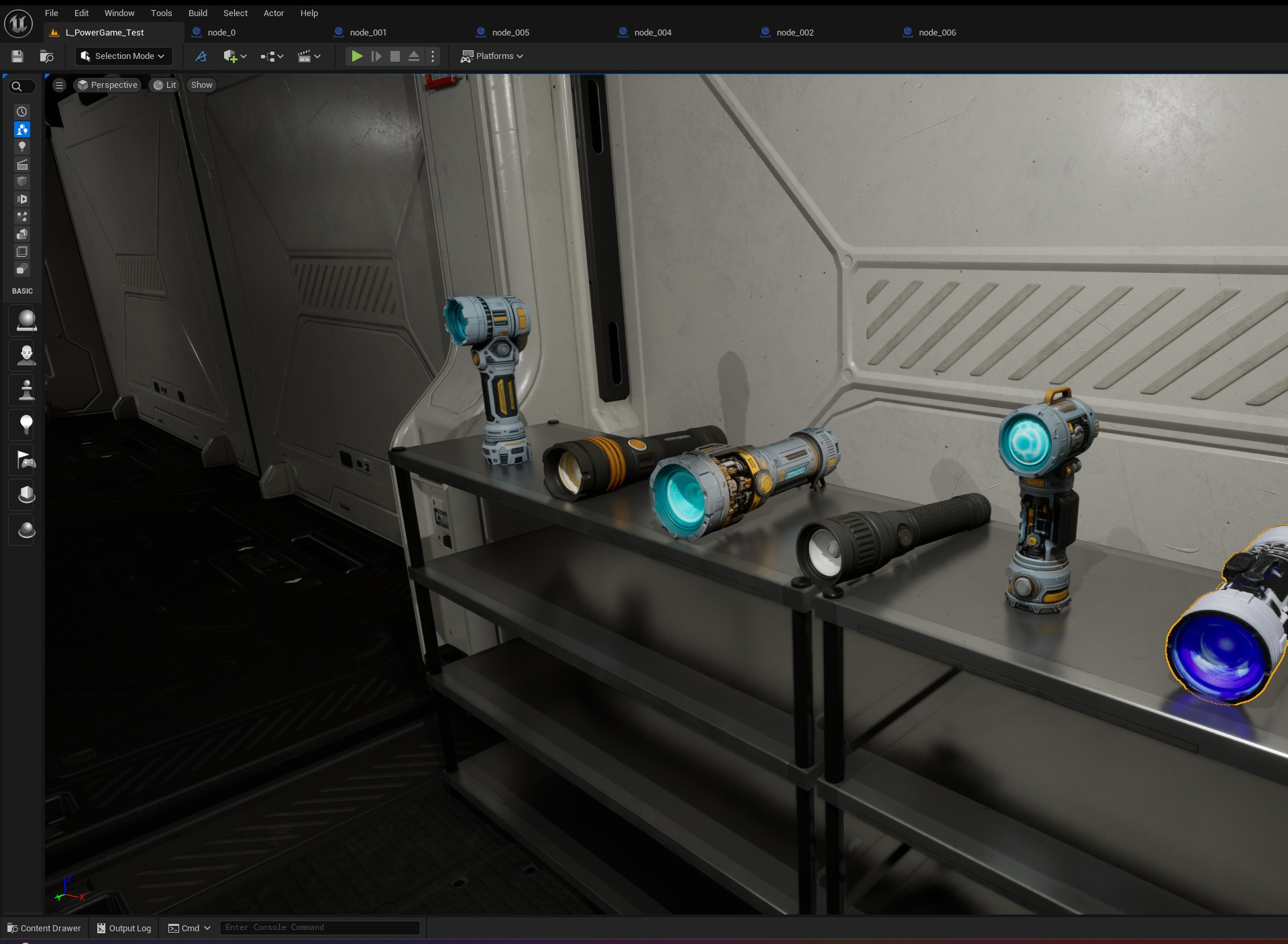 Sci-Fi Flashlight Pack – Game Ready Props (FBX + GLB) | Fab