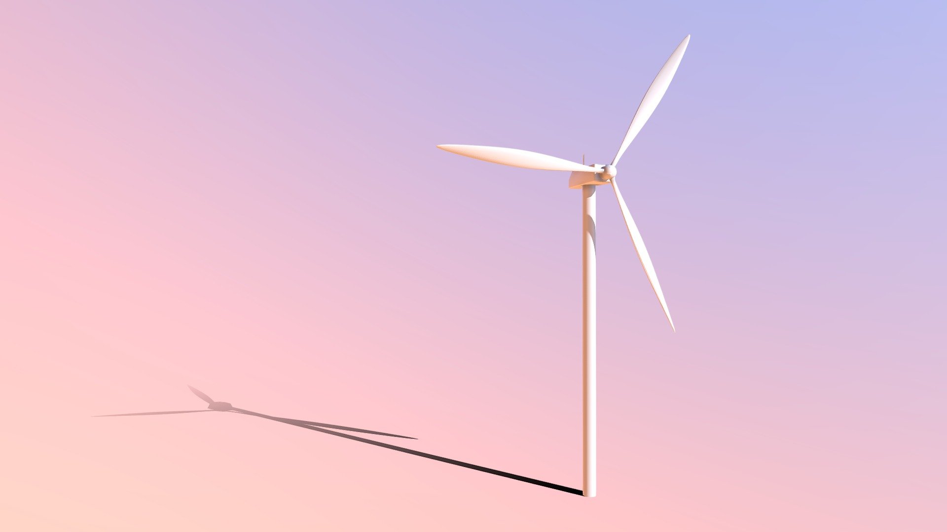 Wind Turbine - simple lowpoly | Fab