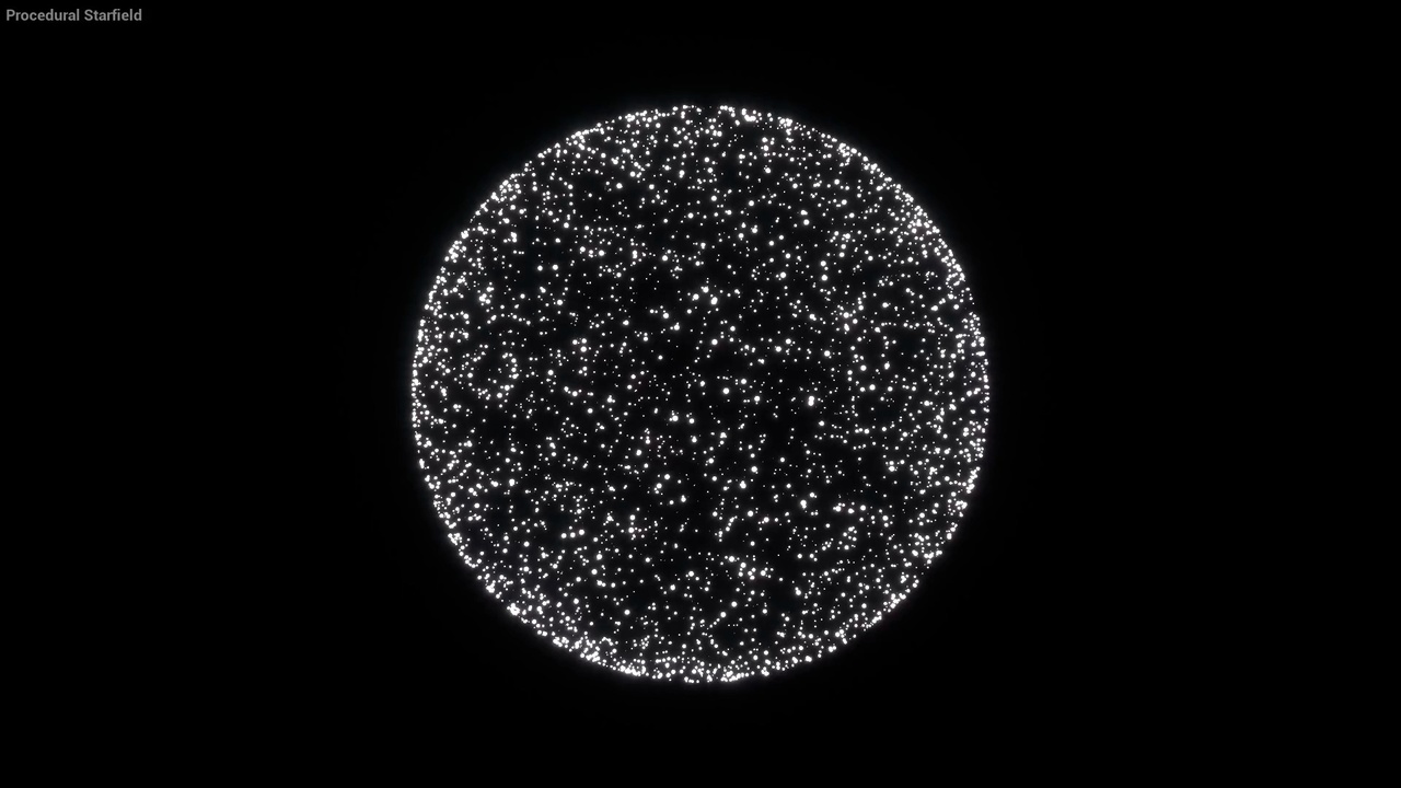 Procedural Starfield | Fab