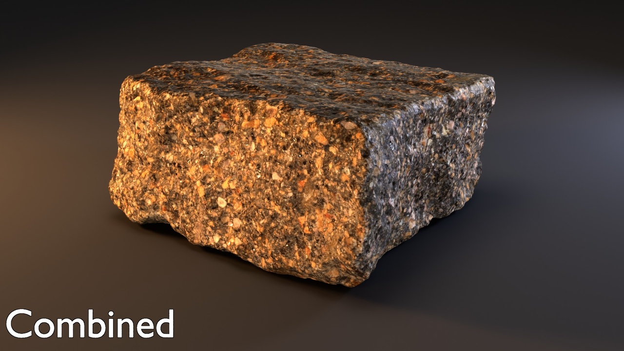 Media 1 for listing Granitic paving stone 14 - Raw Scan