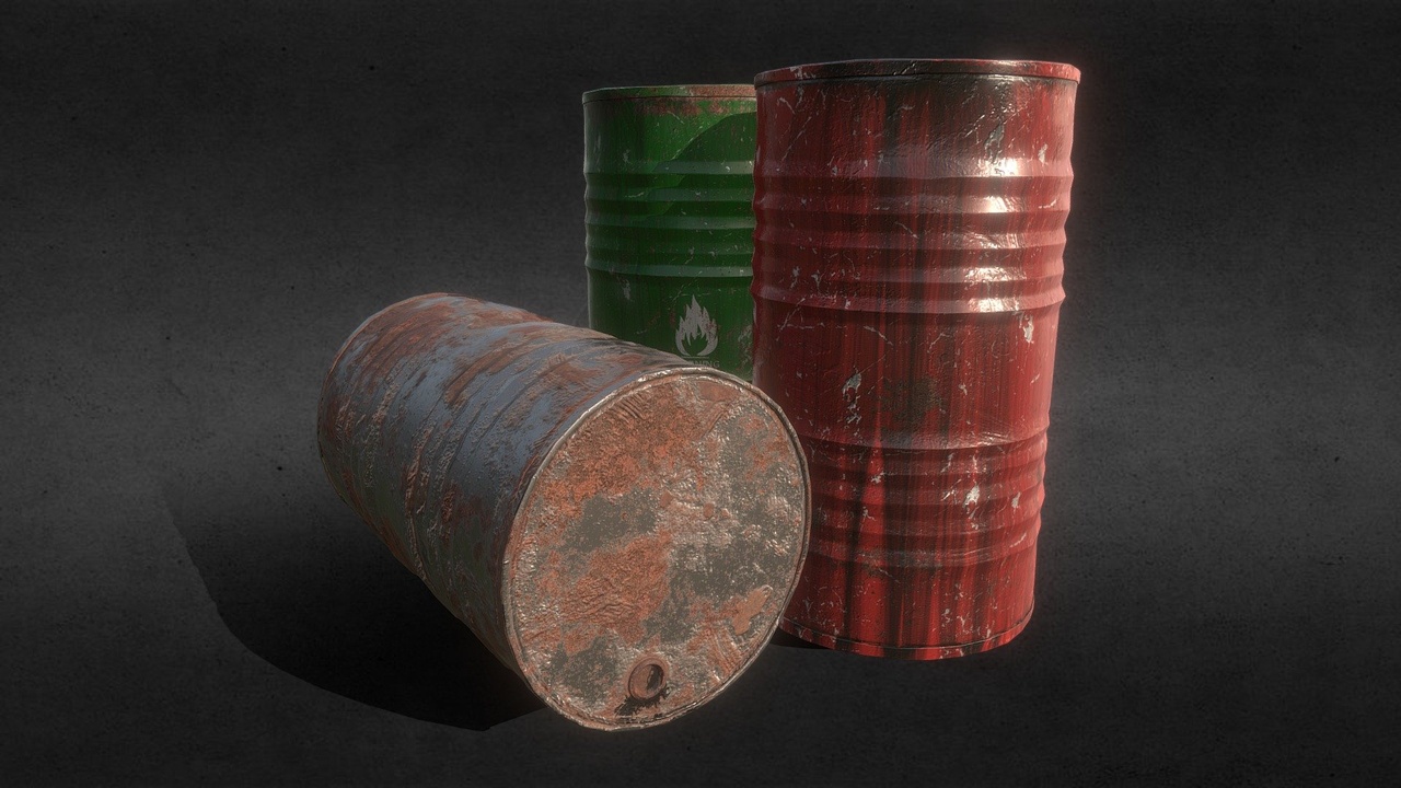 Media 1 for listing Oil Drums