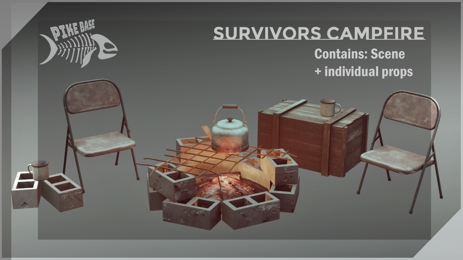 Survivors Campfire Set | Fab