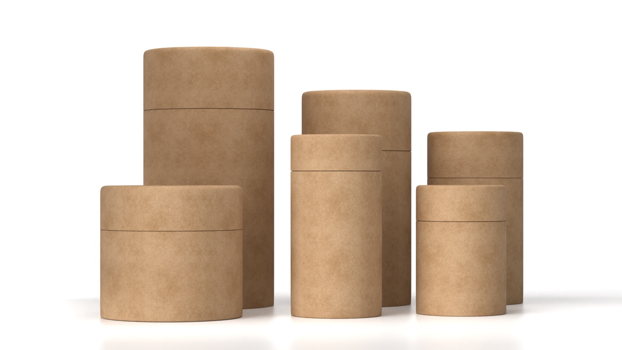 Media 1 for listing Craft Paper Tube Packaging