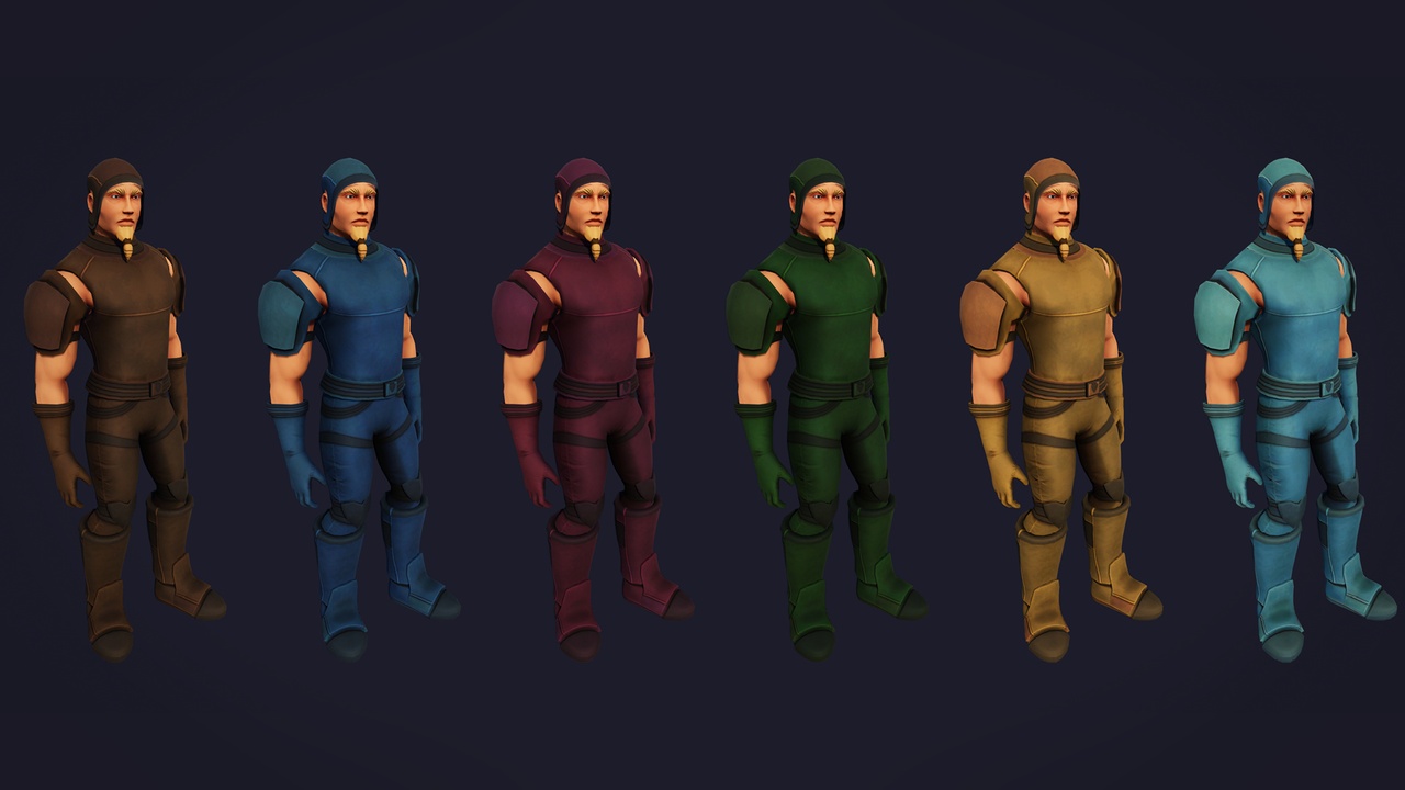 Media 1 for listing Novice Armor Set - Stylized RPG
