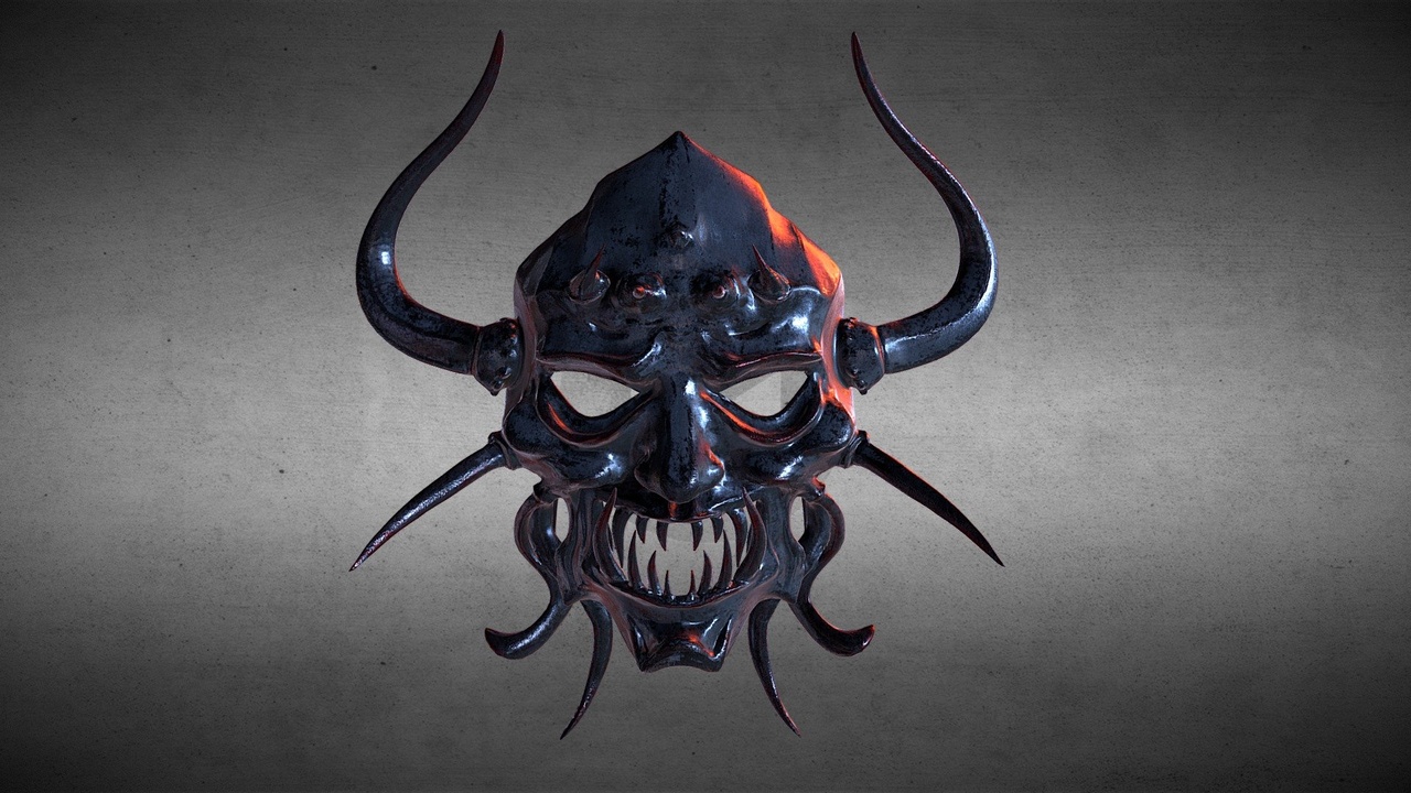 Media 1 for listing Asura Evil Spirit Mask
