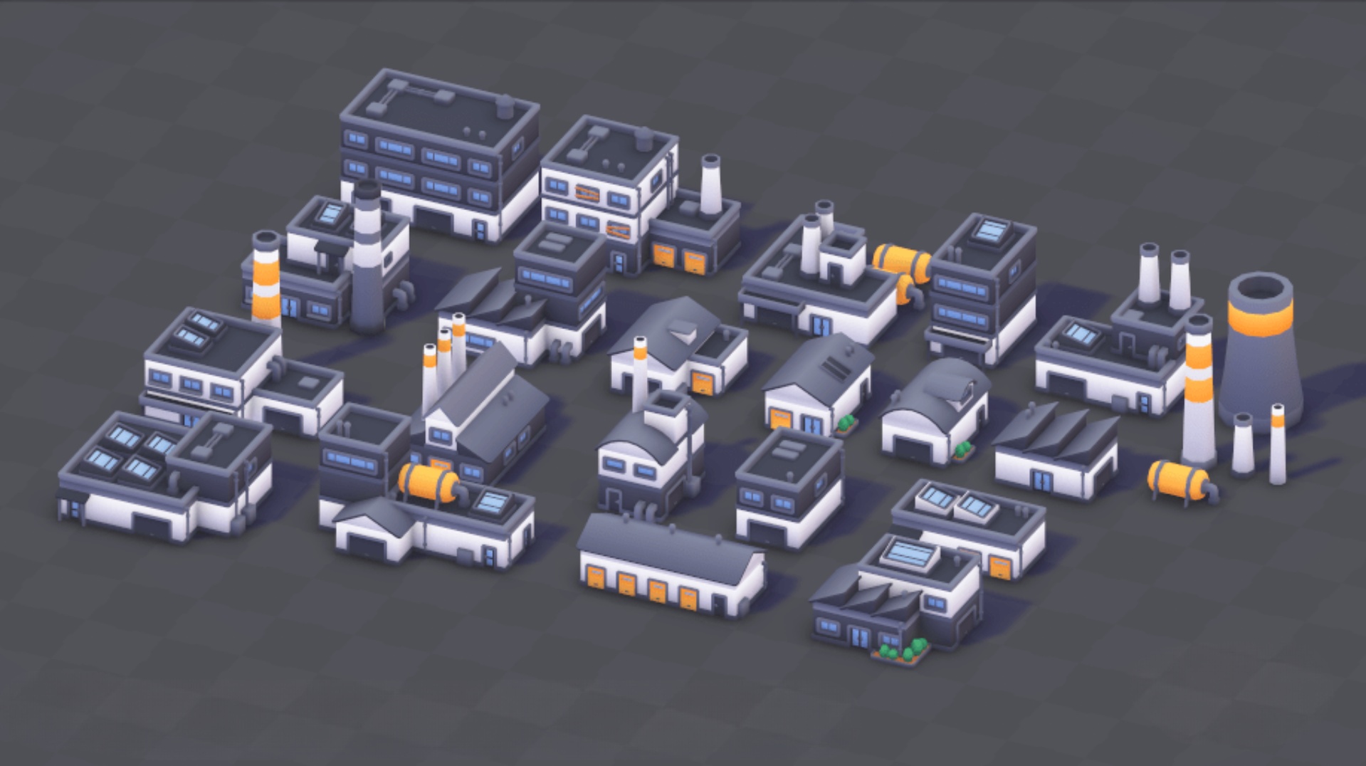 Media 1 for listing Industrial Structures Pack