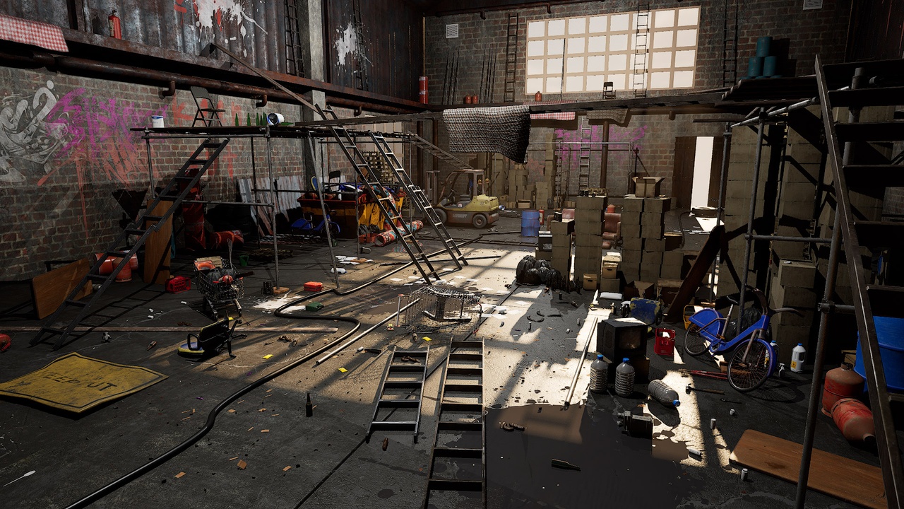 The Abandoned Warehouse 제품 등록을 위한 미디어 1개