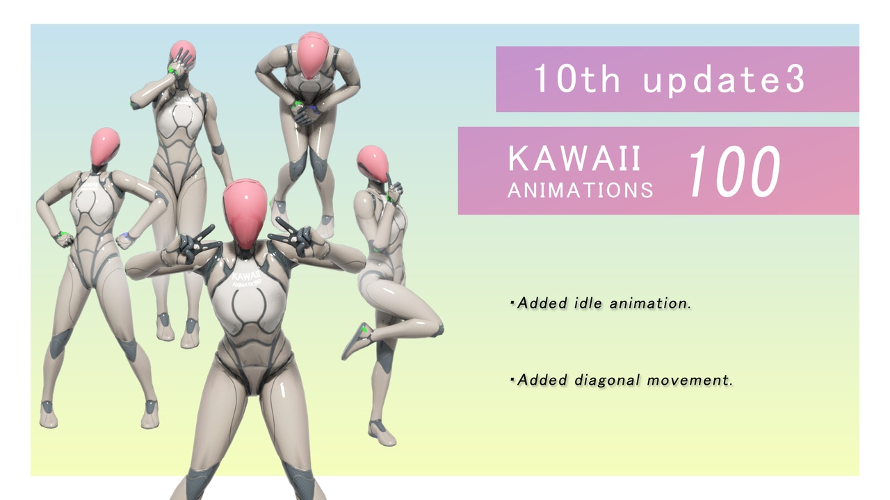 Media 1 for listing KAWAII ANIMATIONS 100