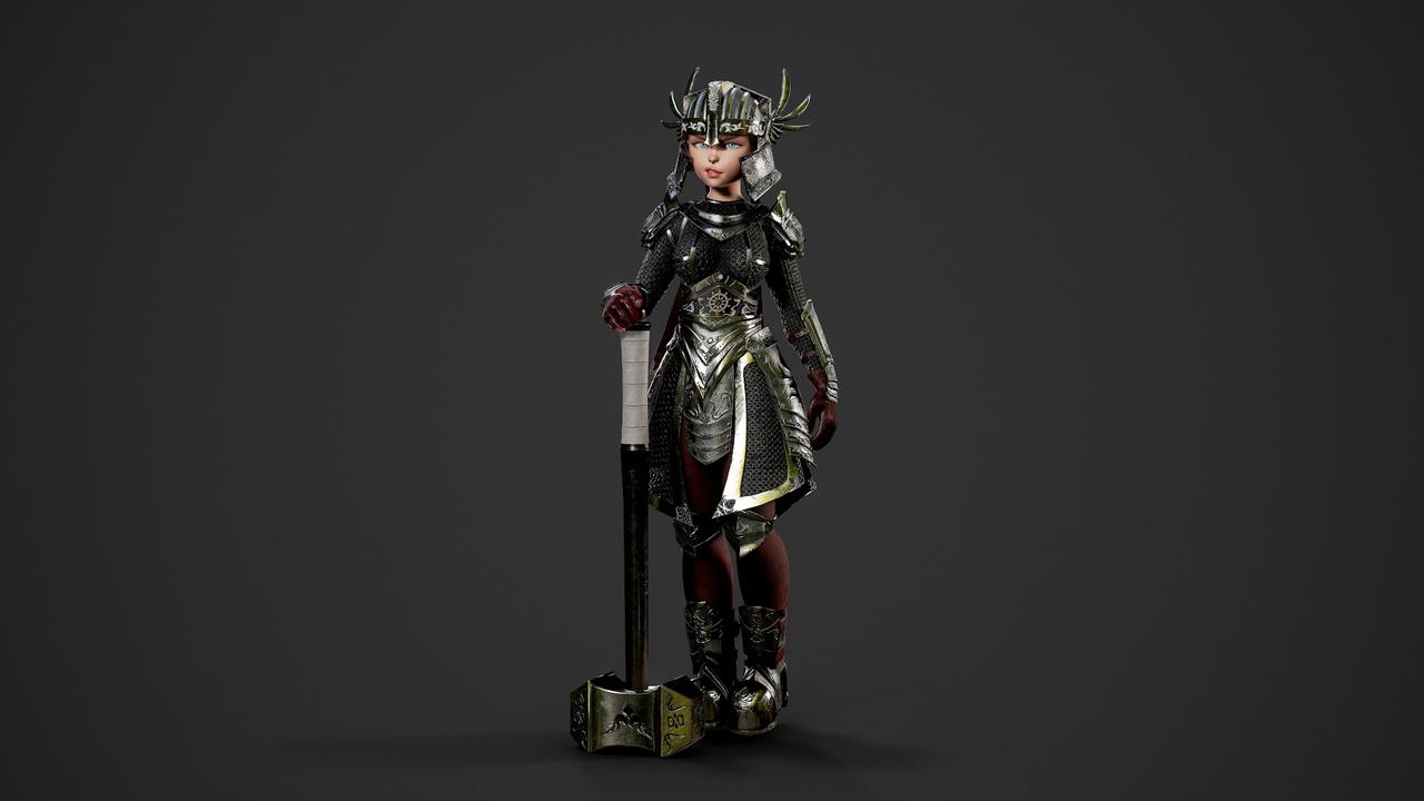 商品 Dwarf Paladin 的媒体 1