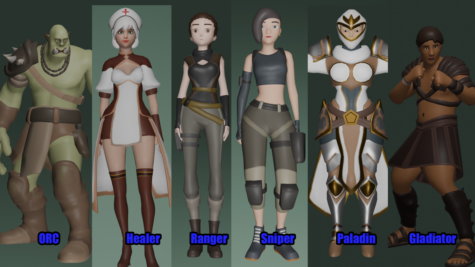 Fantasy hero pack 2 | Fab