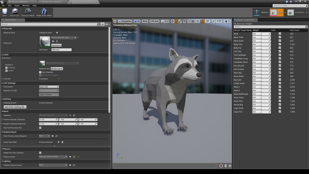 Media 1 for listing Poly Art Raccoons
