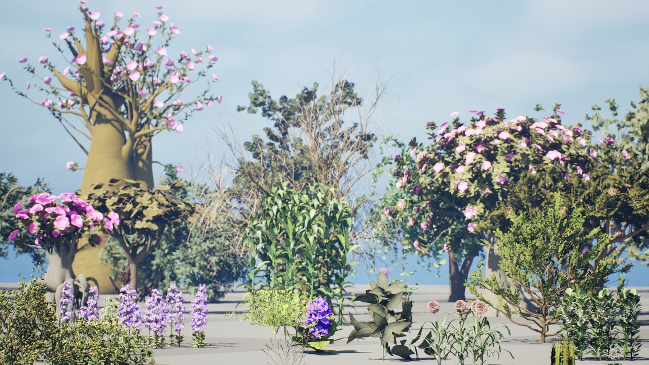 Media 1 for listing Arabian Plants and Trees 3D Pack