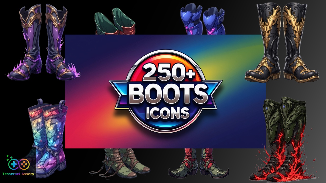 Media 1 for listing 250 + RPG Boots Icons