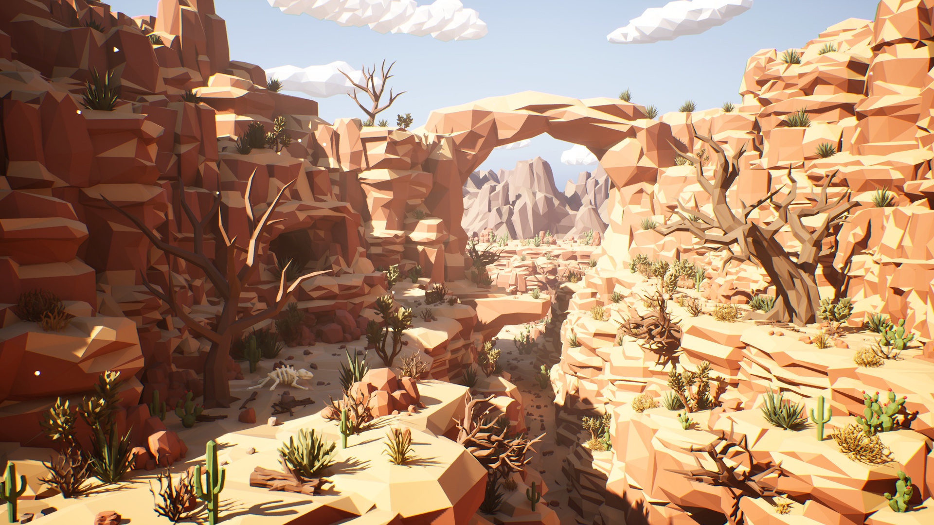 Media 1 for listing Desert Canyon - Polyart Environment