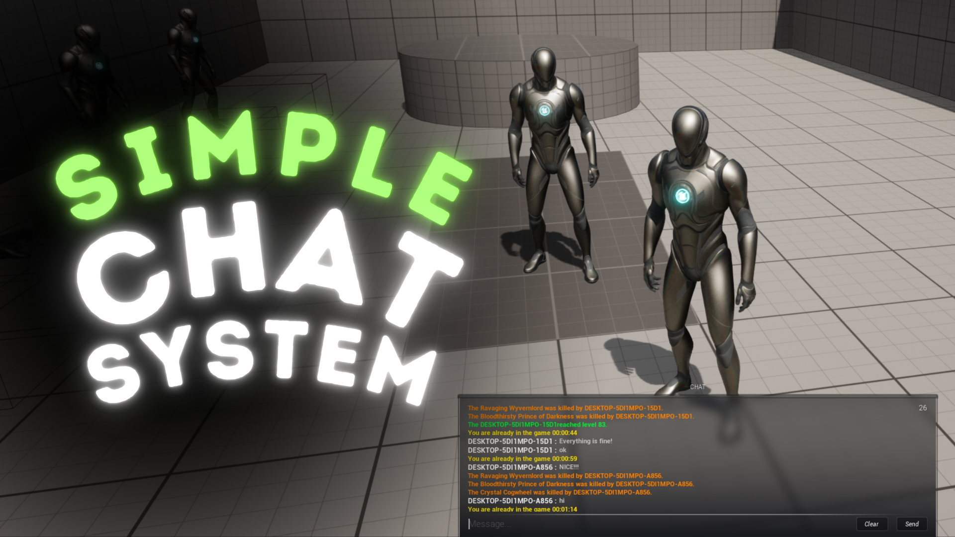 Simple Chat System | Fab