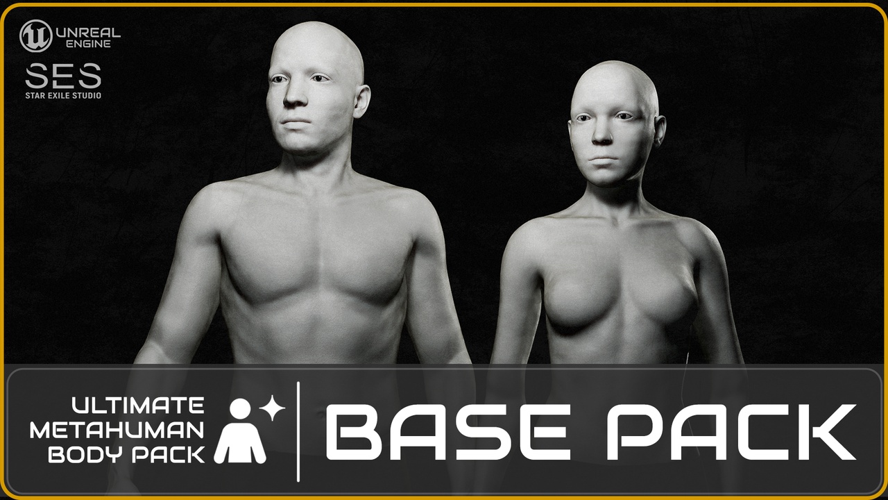 Media 1 for listing Ultimate Metahuman Body: Base Adult (Male & Female)