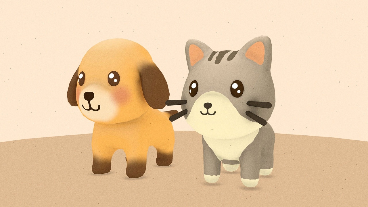 Media 1 for listing Free Pack - Cartoon Dog, Cat