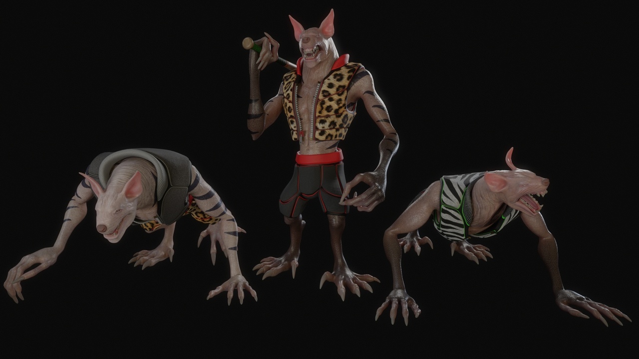 Media 1 for listing Werewolf Biped & Quadruped