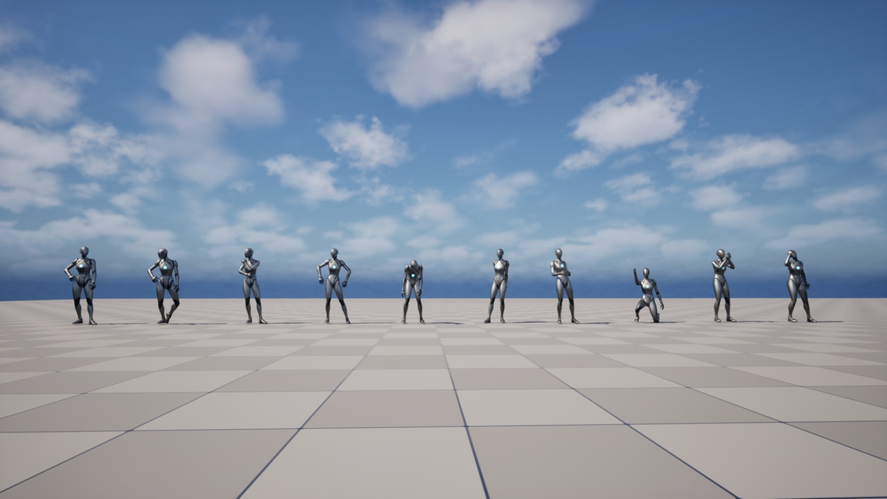 Media 1 for listing Idle Pose Pack