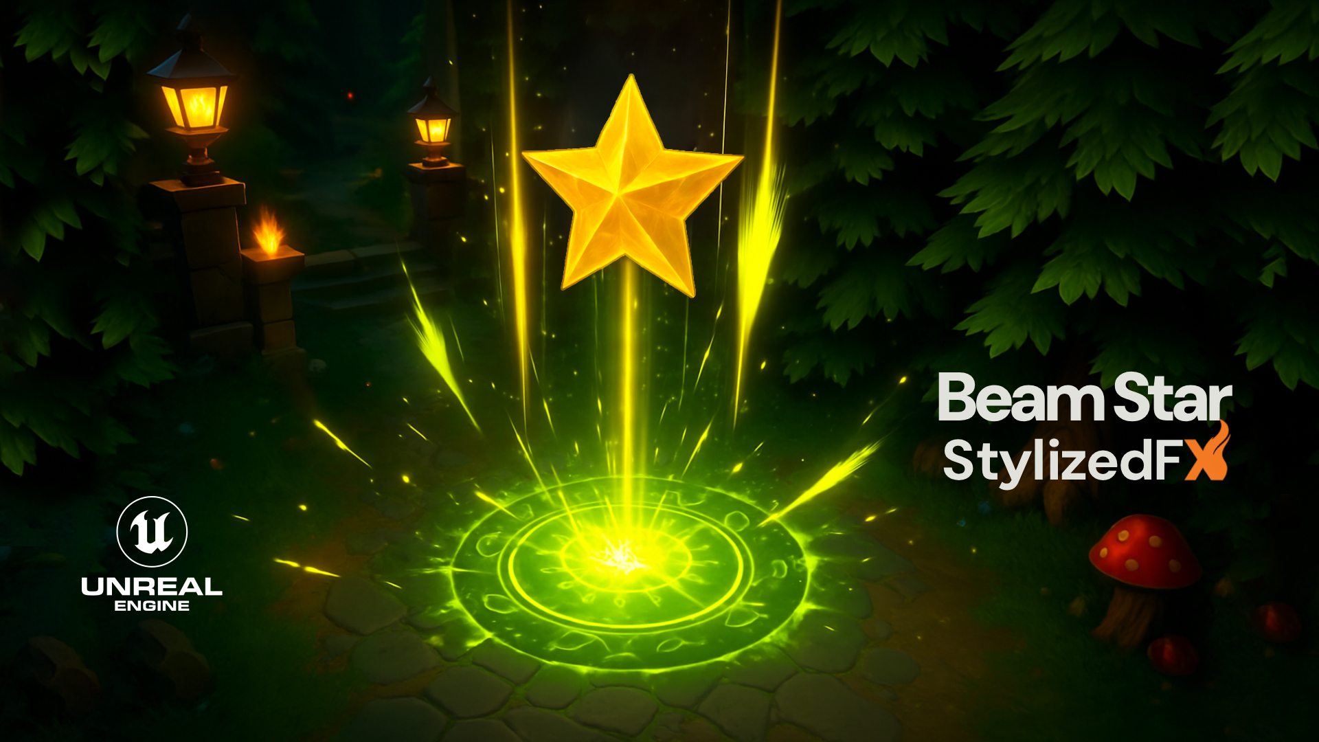 Beam Star Aura - Level Up FX | Fab