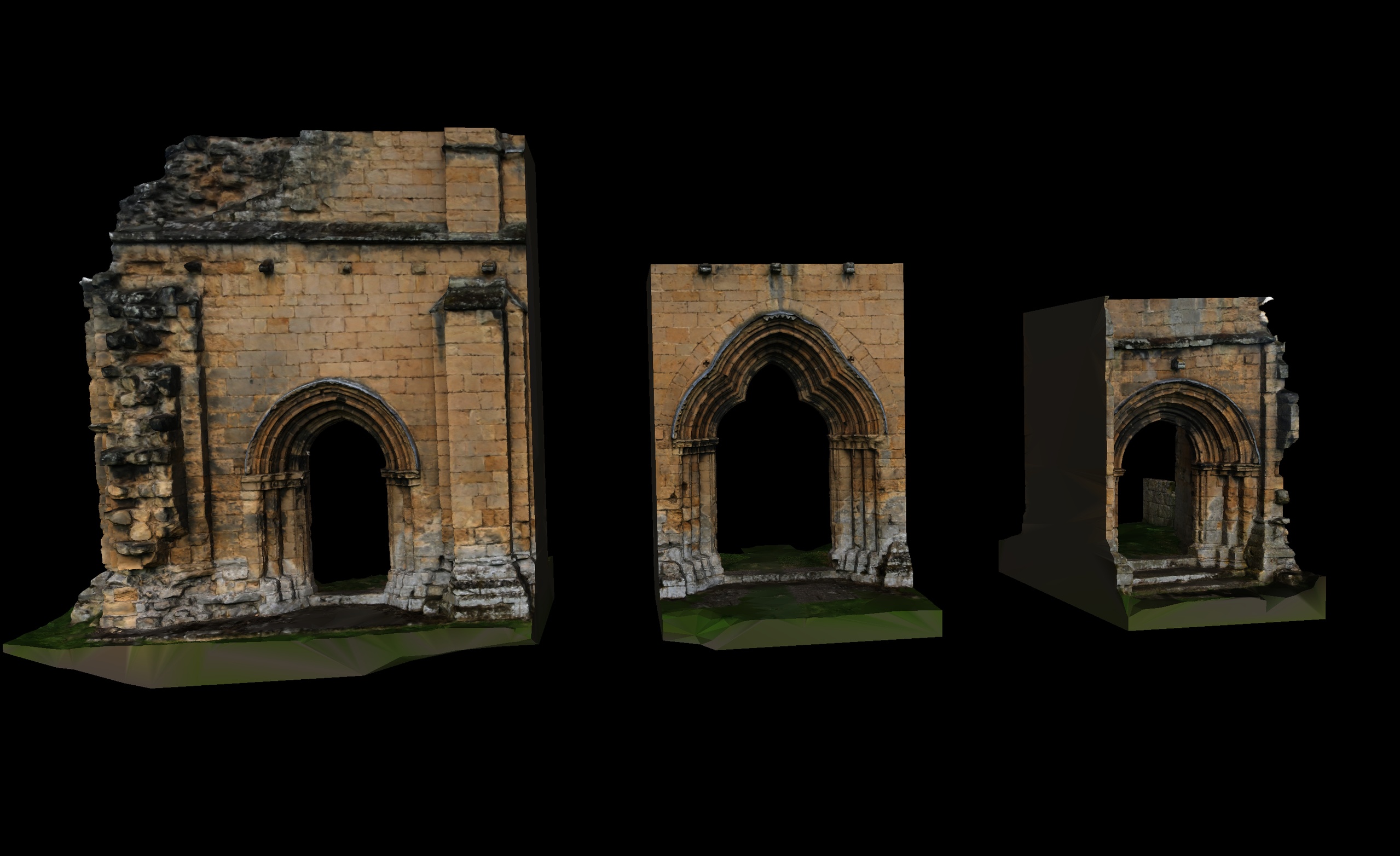 Media 1 for listing Three Medieval Doorways, Byland Abbey, Yorkshire