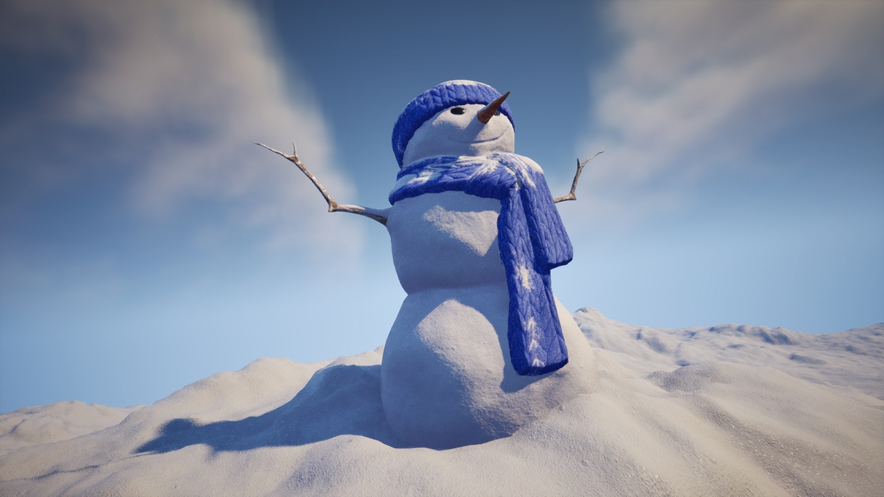 Media 1 for listing FREE Snowman