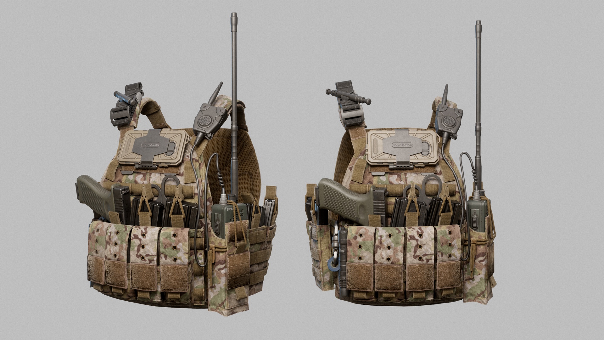 商品 Tactical Vest 的媒体 1