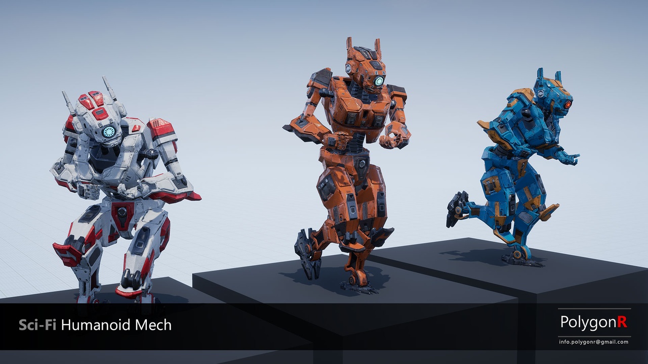 Media 1 for listing Sci Fi Humanoid Mech