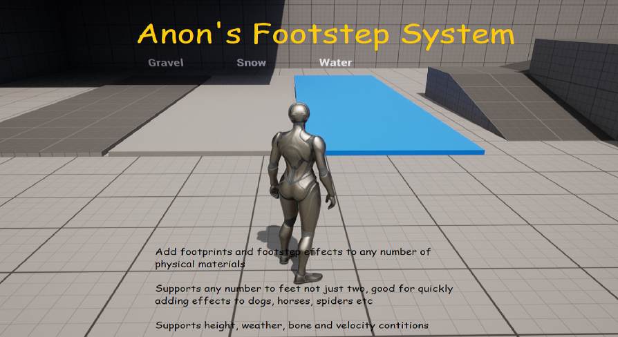 Anon's Footstep System | Fab