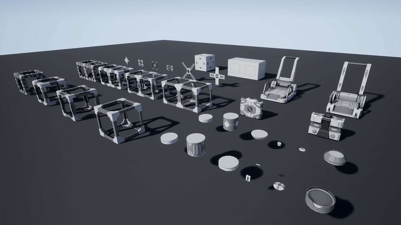 Media 1 for listing Sci-Fi Props Pack Vol.1
