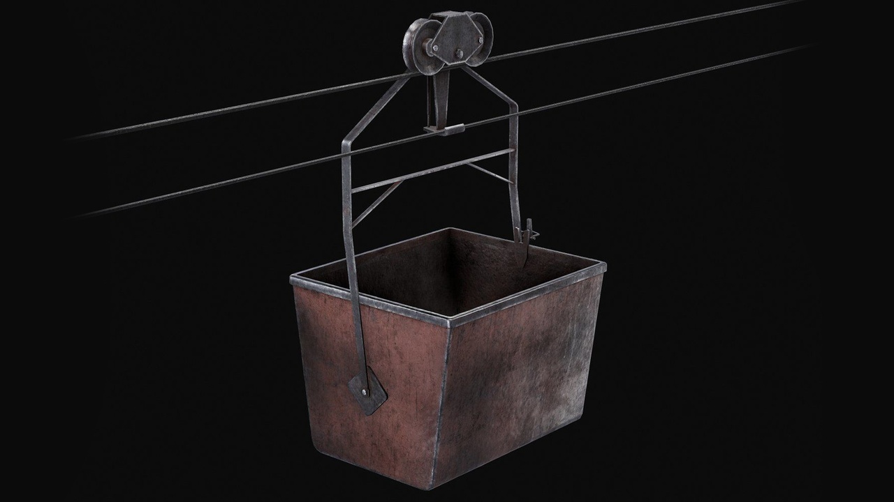 Media 1 for listing Mine Small Hanging Cart